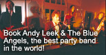 Book Andy Leek for your Wedding or party.
